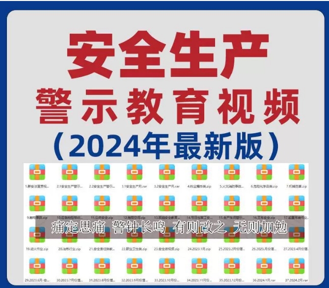 安全生产典型事故案例宣传片教育视频员工培训警示教育九类场所-1